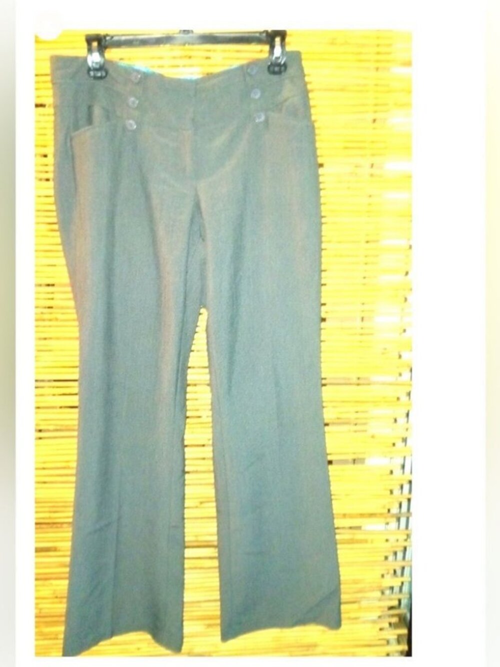 Joe Benbasset 7 32x31 Workwear Dark Gray Casual Dress Pocketed Pants